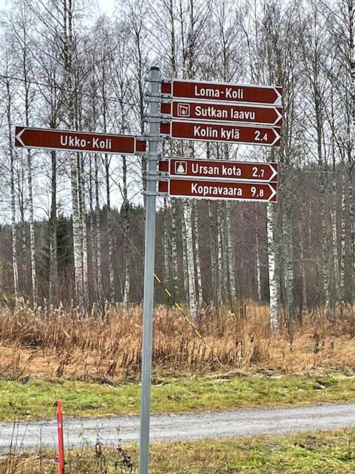 Kolin Pikkukolo - Saunallinen Studiohuoneisto Koli  ภายนอก รูปภาพ